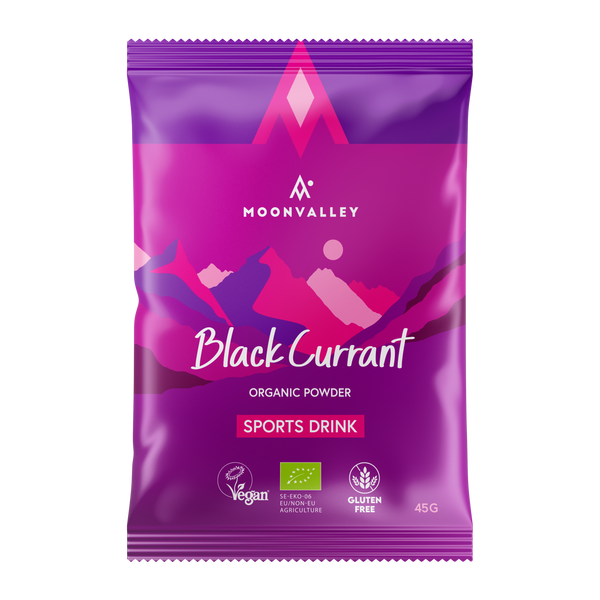 Bio-Sportgetränk Schwarze Johannisbeere – 12er-Pack